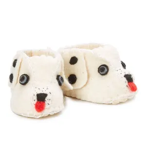 Dalmatian Baby Booties